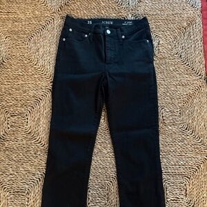 JCREW Black Boot Cut Jeans